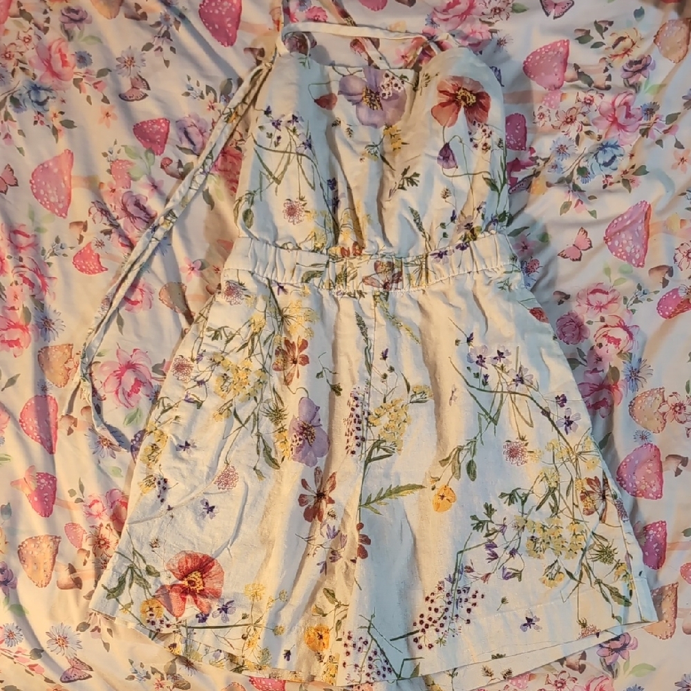 Floral Women's Romper